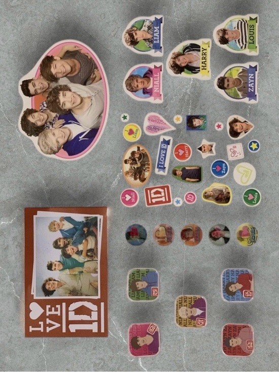 $10 Add-on 🆕One Direction Sticker Pack by Panini - Picture 5 of 14